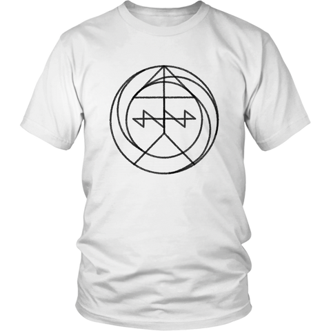 Charcoal Charge Sigil Unisex Tee