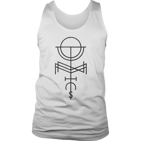 Charcoal Mystic Dominion Sigil Unisex Tank