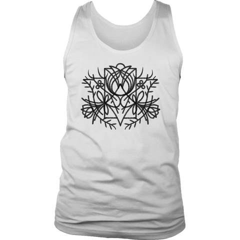 Charcoal Druid Sigil Unisex Tank