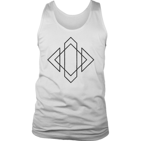 Charcoal Prosperity Sigil Unisex Tank