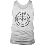 Charcoal Charge Sigil Unisex Tank