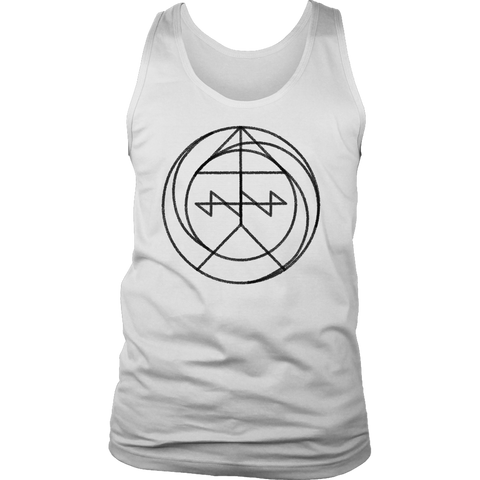 Charcoal Charge Sigil Unisex Tank