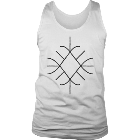 Charcoal Star Sigil Unisex Tank