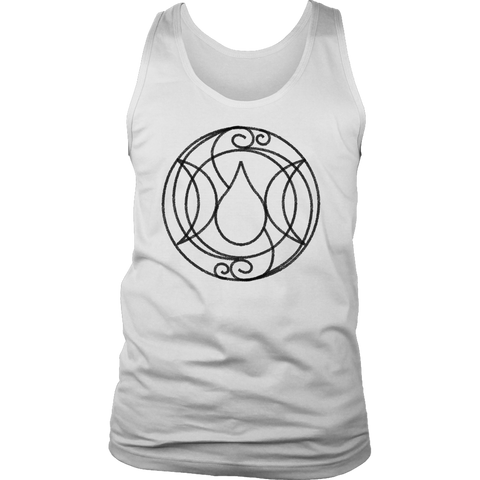 Charcoal Serenity Sigil Unisex Tank