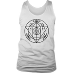 Charcoal Travel Sigil Unisex Tank